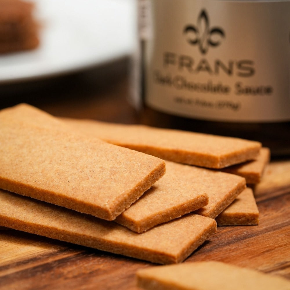 京小麦ビスケット＆ダークチョコレートソース セット